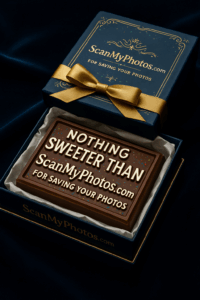 Why scanning photos is even sweeter than a bar of chocolate. 