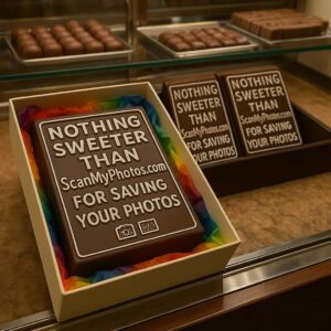 Why scanning photos is even sweeter than a bar of chocolate. 