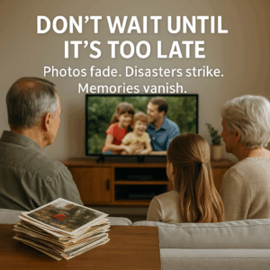 When Tomorrow Never Comes: Why You Must Digitize Your Family Photo Memories Today