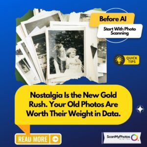 Photo scanning is the gateway to AI