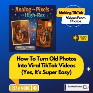 How To Turn Old Photos Into Viral TikTok Videos