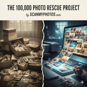 How to scan very large quantities of photographs with ScanMYPhotos. 