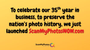 Same day photo scanning service