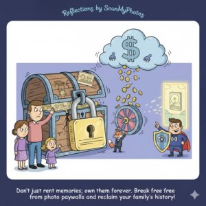 Don’t Rent Your Memories: The Case Against Subscription Photo Paywalls When families send their photos to be digitized, they often believe the most challenging part is letting go of the physical prints. However, the real concern typically arises after the scanning is complete — when access to those memories becomes linked to a monthly subscription. This is a common practice by some photo scanning apps and a few service providers. More and more photo digitizing and storage services now operate on a recurring revenue model: you pay to have your pictures scanned, only to find out that full-resolution viewing, downloading, or long-term access requires an ongoing fee. What seems like preservation can quickly turn into a frustrating situation, where the cost of cherishing your childhood memories is keeping a credit card on file. This shift didn’t arrive with loud announcements. It slipped in through “free trials,” “optional cloud storage,” and “premium access.” What many customers don’t realize is that these trials often flip to auto-renewing subscriptions. In a widely cited WIRED investigation, security experts described how “fleeceware” apps work as advertised but use confusing pricing structures to trap people into paying much more than expected. These are not viruses. They are perfectly legal business models designed to exploit human behavior — specifically, forgetfulness and emotional attachment. This issue affects the photography world more significantly than any other. Subscriptions for music or movies are understandable—you pay for access to content owned by someone else. However, family photos are not just entertainment; they are irreplaceable records of real lives. If a streaming service removes a show, it might be an inconvenience, but if a photo service deletes the last image of a grandparent, it becomes a heartbreaking loss. When companies require people to maintain a subscription to retain full access to their own memories, the line between convenience and exploitation becomes perilously thin. Online forums, consumer groups, and social media threads reveal the same frustration over and over again. People describe paying to have boxes of photos digitized, only to learn they may not always be able to download full-resolution files without subscribing. Others say they canceled a trial and instantly lost access. Some were surprised to discover that only low-quality previews were included unless they upgraded. One user put it plainly: “I didn’t rent these memories—I lived them.” Another wrote, “I paid once to have them scanned. Why am I being billed every month to see them?” Regulators are finally catching up. The Federal Trade Commission has finalized the “Click to Cancel” rule to prevent companies from making it difficult to end subscriptions. According to the FTC’s official statement, any business using recurring billing must clearly disclose costs, get explicit consent before charging, and make cancellation as simple as signing up. The Associated Press highlighted that this rule was created to stop “confusing, hard-to-cancel subscriptions.” The Verge reported that enforcement starts July 14, 2025, after a short implementation delay. Reuters noted that even legal challenges from industry groups did not stop the rule from moving forward. The message is clear: the government sees what is happening — and hopefully is preparing to act. To understand why this crackdown matters, you have to know how the industry evolved. Digitizing once meant paying a flat fee to convert photos to digital files. But as cloud computing became cheaper and subscriptions became more profitable, companies shifted the model. Recurring revenue is predictable and attractive to investors. So instead of giving customers permanent access, some services and photo scanning apps bundled digitizing with cloud storage and tied full ownership to an active payment method. The more emotionally valuable the content, the more pressure to keep paying. It’s not just a business model — it’s behavioral engineering. And then there is the fine print. App store listings may include lines like “Subscriptions auto-renew unless canceled at least 24 hours before the end of the period.” Most people never see that. Many don’t realize that stopping payment can mean losing access entirely. Kids can stream movies on multiple platforms, but a parent may not be able to access their own baby photos without updating a credit card. In the analog world, a photograph belonged to you. In the digital subscription world, ownership has become conditional. That is why one company’s founding philosophy stands out — and why it matters more than ever. When ScanMyPhotos.com pioneered bulk photo scanning, it didn’t just create a service — it set an ethical standard. From the beginning, ScanMyPhotos understood a fundamental truth: people are not giving us “photo media.” They are trusting us with their most personal memories. These images belong to the customer and only the customer. We own nothing. We have no claim to their past. Our mission has always been to scan, preserve, and return — nothing more. We built this company on a promise: once you pay to digitize your photos, you should own them completely and permanently. There are no subscriptions, hidden access fees, or tricks involved. We provide full-resolution files, which we deliver directly to your email inbox for easy download. ScanMyPhotos encourages customers to store their data on their own drives and to back it up wherever they choose. We do not force anyone into a cloud platform, and we will never require a recurring payment to access your memories. Why? Because charging someone for access to their life story is not only bad business — it is morally wrong.  A digital backup option is offered for those who want it, but it will never come with a recurring hidden fee. And we believe it must stop. The rise of subscription paywalls in this industry is more than a pricing issue; it is a cultural one. It signals a dangerous shift from ownership to dependency. Families should never fear losing their past because a trial ended or a card expired. No company should have the power to block a mother from seeing her child’s first steps or a veteran from accessing photos of their service. Memories are not leverage. They are legacy. There is a better path, and consumers are beginning to demand it. They are asking more thoughtful questions: Can I download everything in full quality without subscribing? What happens if I cancel? Do I lose access or get charged to export? Will photos be watermarked or downgraded? Can the files be placed on my own drive? These are not technical questions — they are trust questions. And they reveal everything about a company’s values. The long-term solution is simple: ownership must return to the customer. Families should always keep a local master copy of their photos on a drive they control. Backups should exist in multiple chosen locations, not a platform they are tied to. Cloud storage can be an option, but never a requirement. Access should never expire. Digitizing was invented to preserve memories, not monetize them indefinitely. Services that embrace transparency and one-time pricing honor that purpose. Those that lock memories behind subscriptions may be profitable in the short term, but they erode trust in the long run. As more consumers and regulators push back, the industry will have to decide which side of history it wants to be on. Because in the end, this isn’t about technology. It’s about dignity. The photos that define our lives should never be held for ransom. They should be protected, preserved, and passed down. The future of memory must belong to the families who lived it—not the platforms that store it. Photo Archival FAQ Do I need a subscription to view my photos from ScanMyPhotos.com? No. You pay once, and you keep your files permanently. Can I still use cloud storage? Yes. You can use any cloud service you prefer — or none at all. Your master copy belongs to you. How are shipments protected? Customers are encouraged to include GPS tracking devices, and the process is fully transparent from intake to delivery. Call to action: Ready to own your history without subscriptions? ScanMyPhotos.com offers simple, up-front pricing and keeps your files for life. [Revised on October 14, 2025]. Subscription-based photo scanning services and apps may be excluding families from accessing their own memories. This article reveals how recurring payment models operate, the upcoming regulatory changes, and how you can safeguard your personal history with true ownership — without monthly fees, unexpected charges, and with complete control of your images for a lifetime.