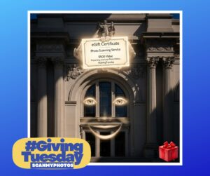 On Giving Tuesday, eGift Photo Scanning Certificates Are Saving America’s Photo History.