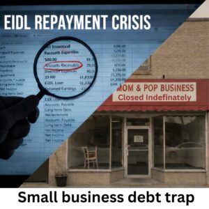 SBA EIDL  Small business debt trap