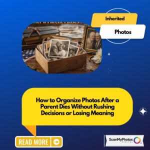 Using photos when grieving a loss