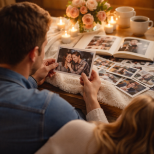 Photo scanning for Valentine's Day 