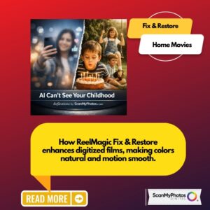 Restore old home movies