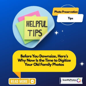 Before You Downsize, Open the Photo Box