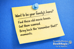 Restore old home movies