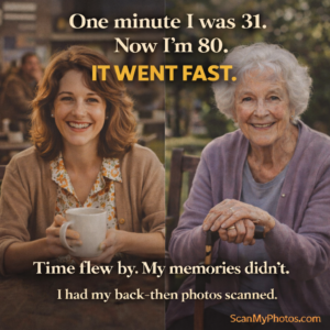 Life Moves Fast. Digitize Old Family Photos to Preserve Moments Time Can Never Replace