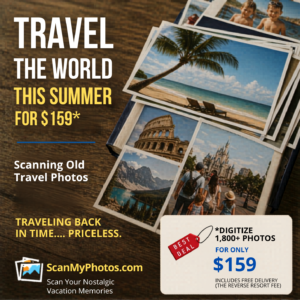 As trips get costly, families are revisiting past vacations through scanning old vacation photos instead As trips get costly, families are revisiting past vacations through scanning old vacation photos instead