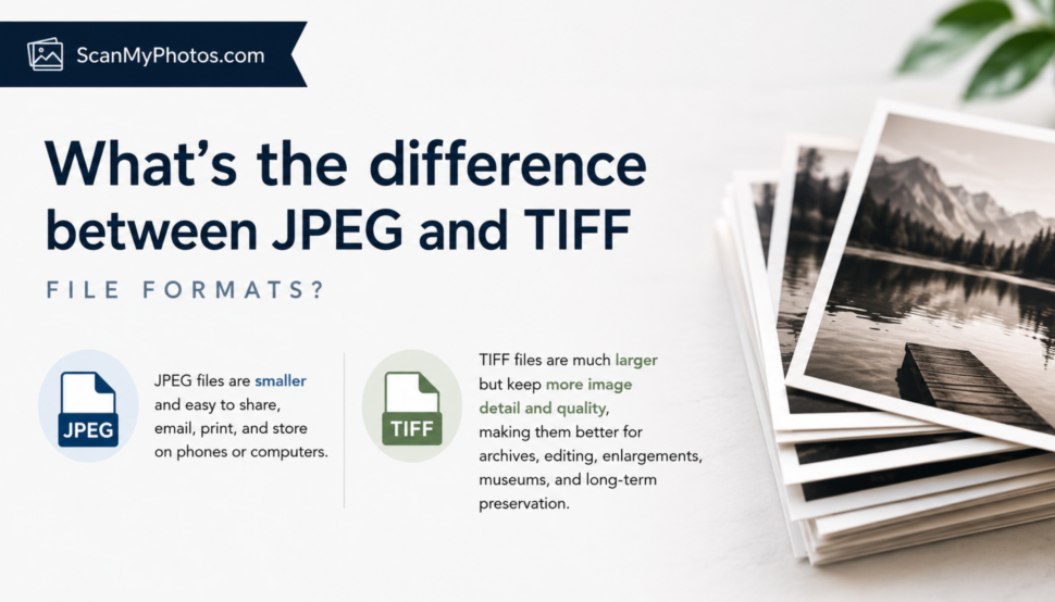 What is the difference between JPEG and TIFF file formats What is the difference between JPEG and TIFF file formats