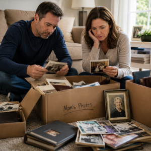What To Do With Family Photos After a Death