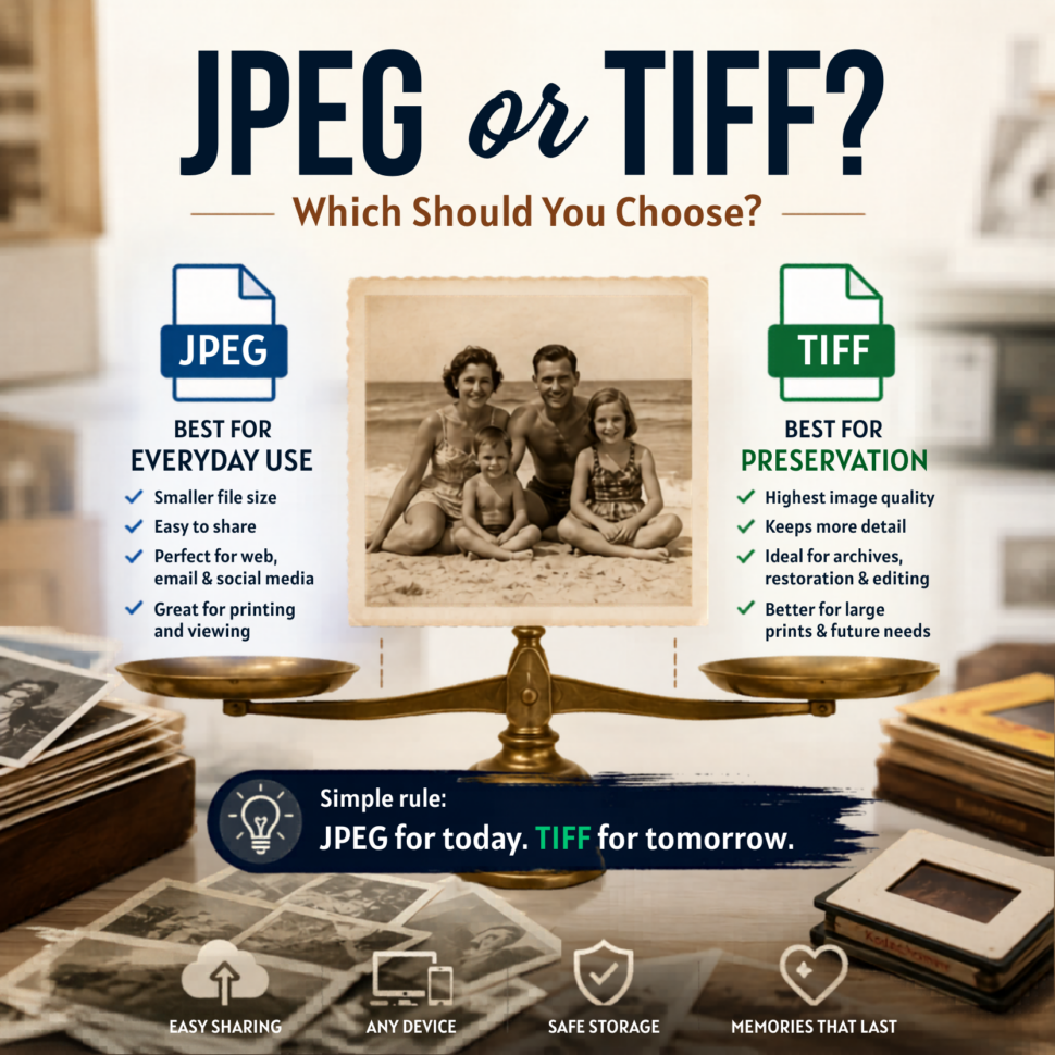 JPEG or TIFF: Which Should You Choose?
