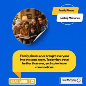 Family Photo Sharing Once Filled Living Rooms