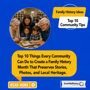 Why Every Community Should Start a Family History Month