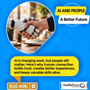 Humans, not AI still work here