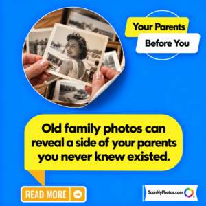 Old Family Photos Reveal Who Your Parents Were Before You