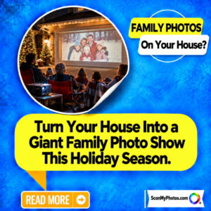 Outdoor Family Photo Slideshow for the Holidays